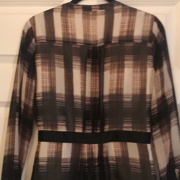 Jack purple and black plaid dress - Picture 4 of 5